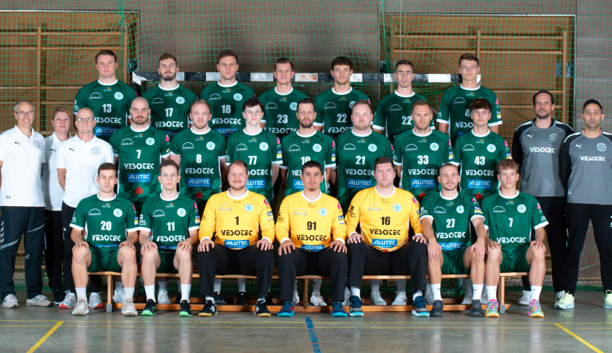 Handball-Herren-1-Team des TSV München-Allach 1909 in der Bayernliga, saison 2023/24